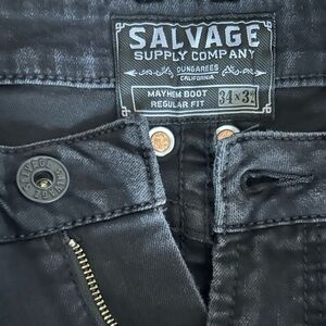 Salvage Black Denim Jeans